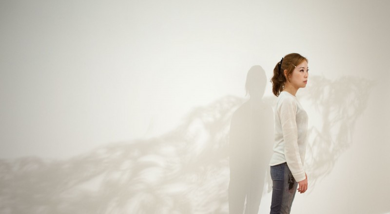 Paper Cut Sculpture Byaku with Nahoko Kojima