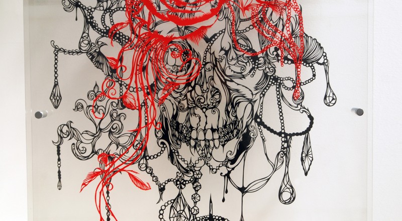 Papercut Art Chandelier, Nahoko Kojima