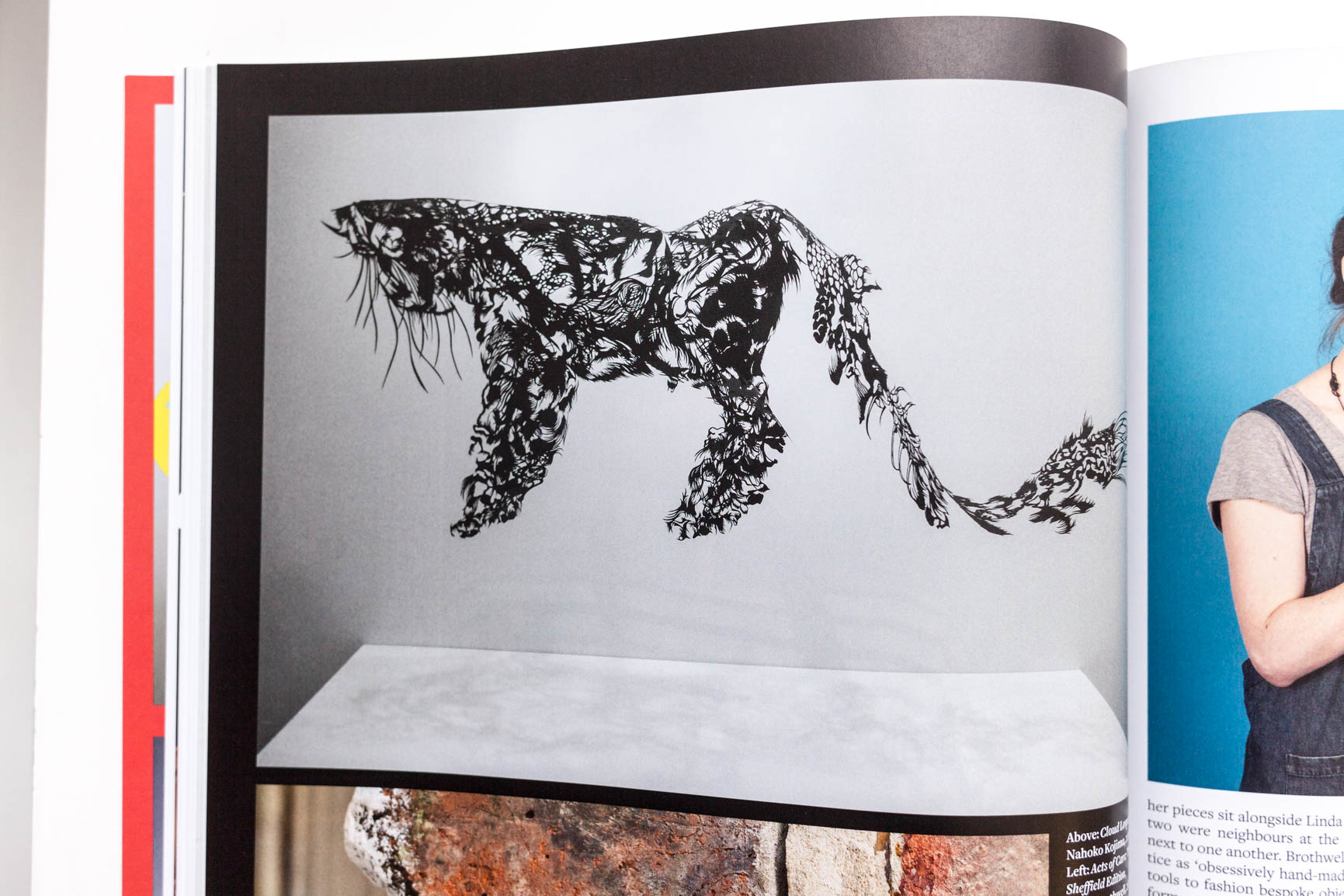 Crafts Magazine Nahoko_Kojima_Paper_Art_Sculpture_